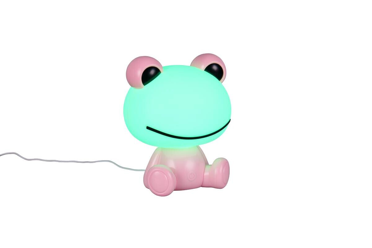 Reality LED Tischleuchte HOPPER pink Kunststoff B/H/T: ca. 19,5x24,5x16,5 cm 1 Brennstellen