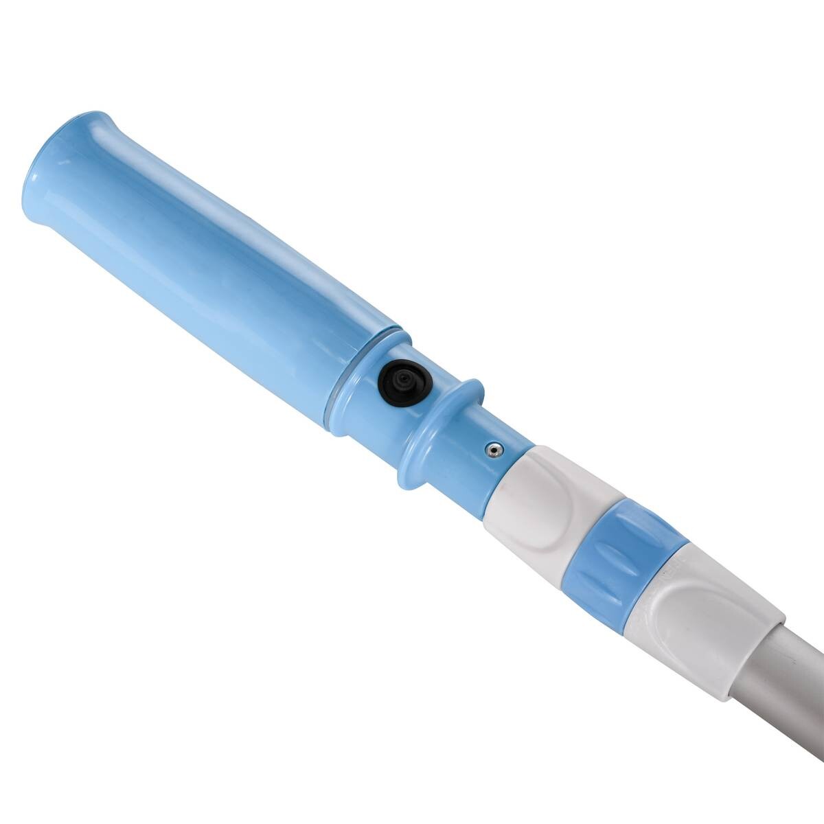 Outsunny Poolsauger mit Teleskopgriff blau Aluminium H/D: ca. 162x6 cm