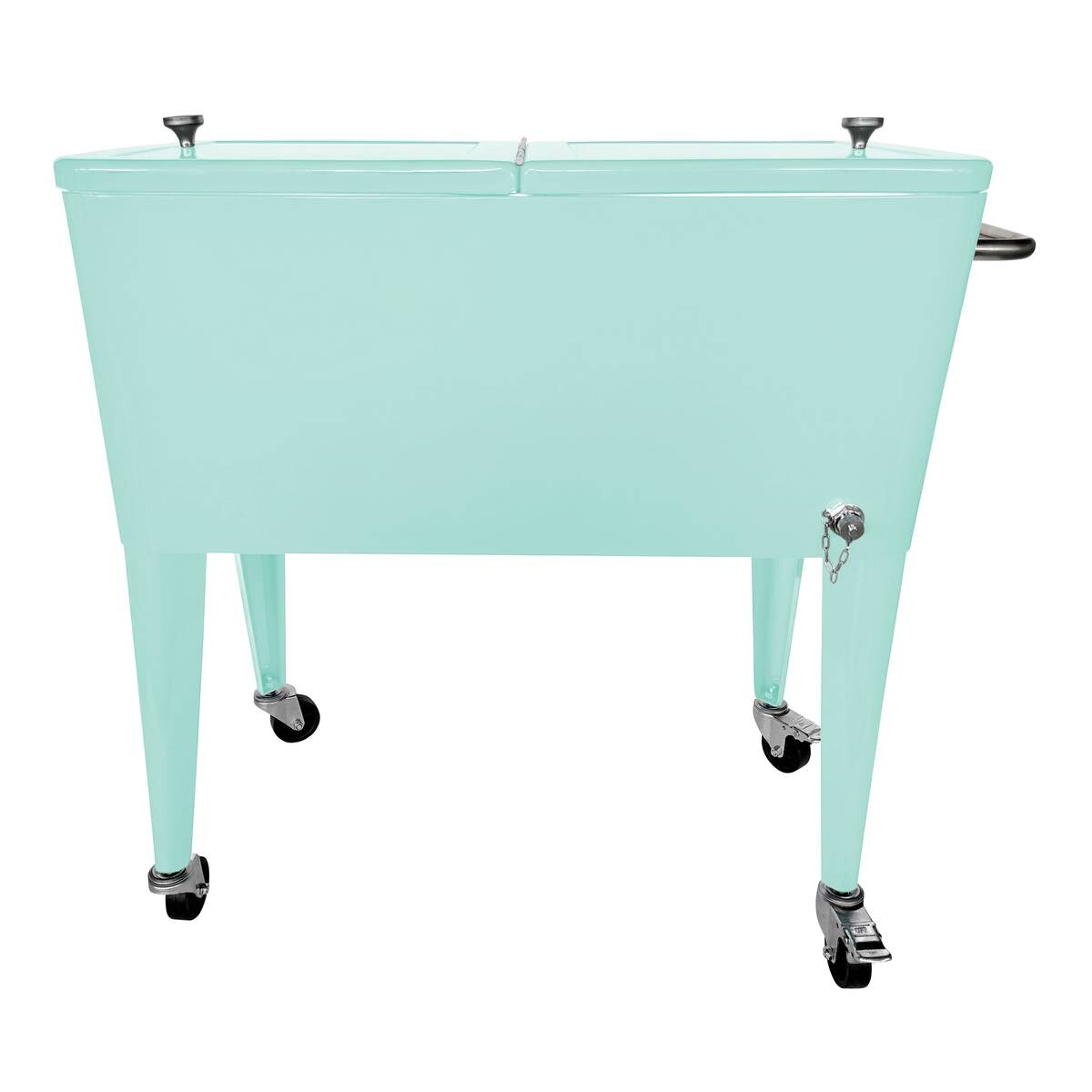 AXI Kühlwagen Retro mint Metall B/H/T: ca. 43x89x92 cm
