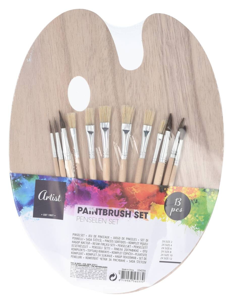 Pinsel-Set B/H/L: ca. 16x2x17 cm