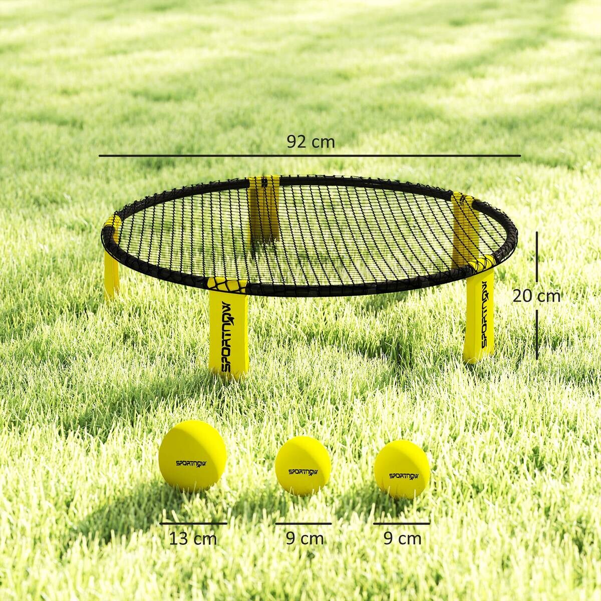 SPORTNOW Spielnest Set gelb B/H/L: ca. 92x20x92 cm
