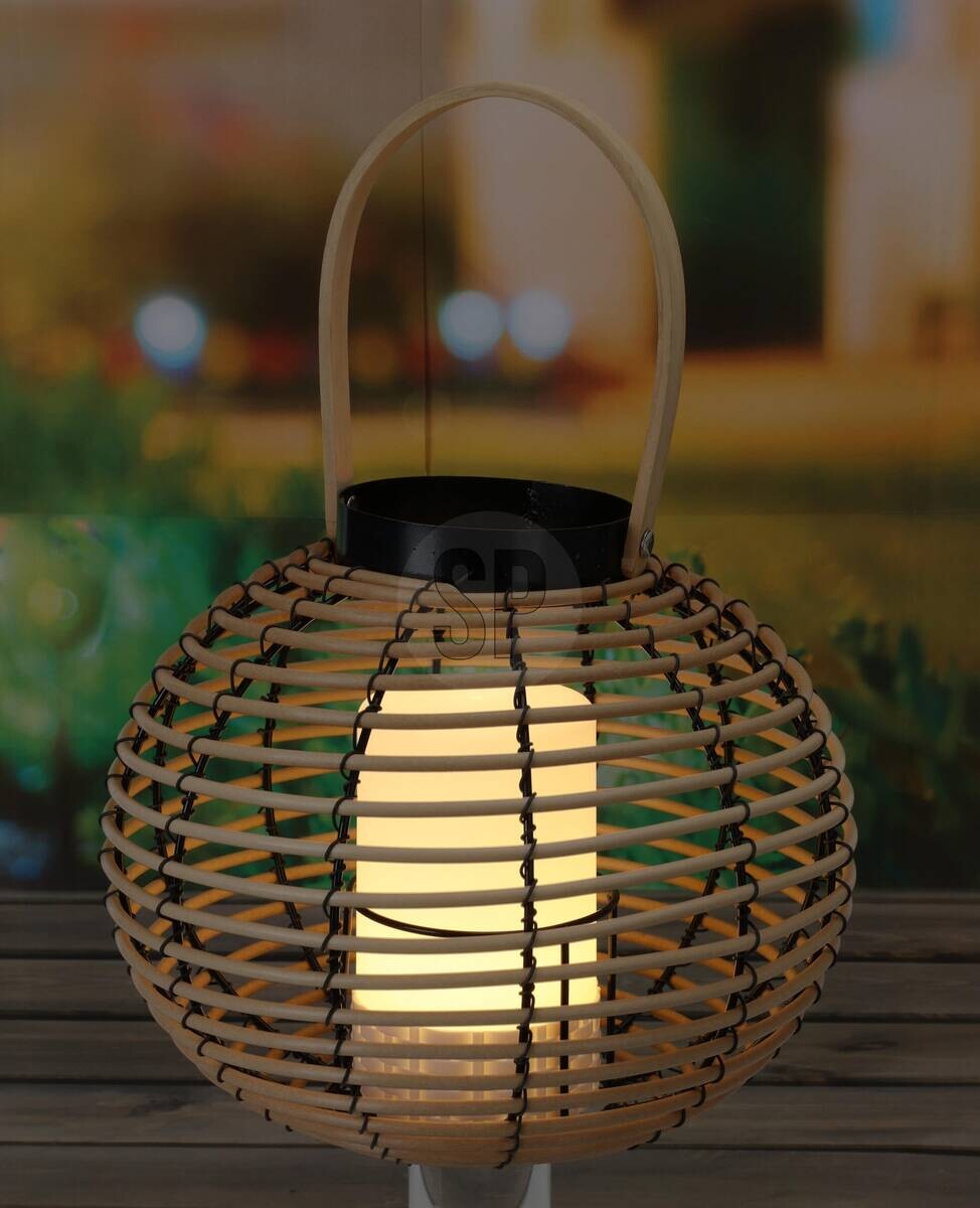 LED-Laterne Polypropylen B/H/L: ca. 27x25x20 cm