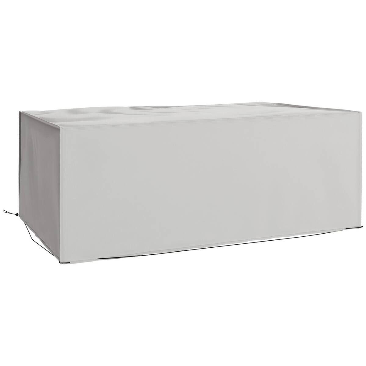 Outsunny Gartenmöbel-Abdeckung grau Polyester B/H/L: ca. 140x80x210 cm