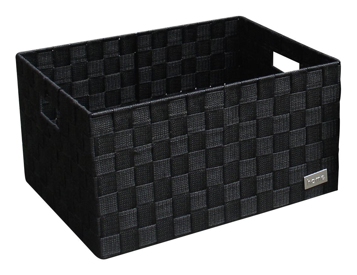 POCOline Aufbewahrungskorb schwarz Nylon B/H/L: ca. 20x28x38 cm