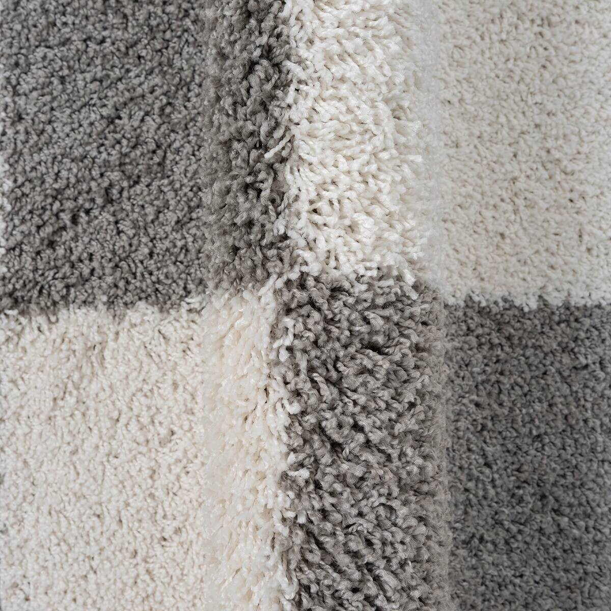 Sanat Hochflorteppich MILANO hellgrau B/L: ca. 160x230 cm
