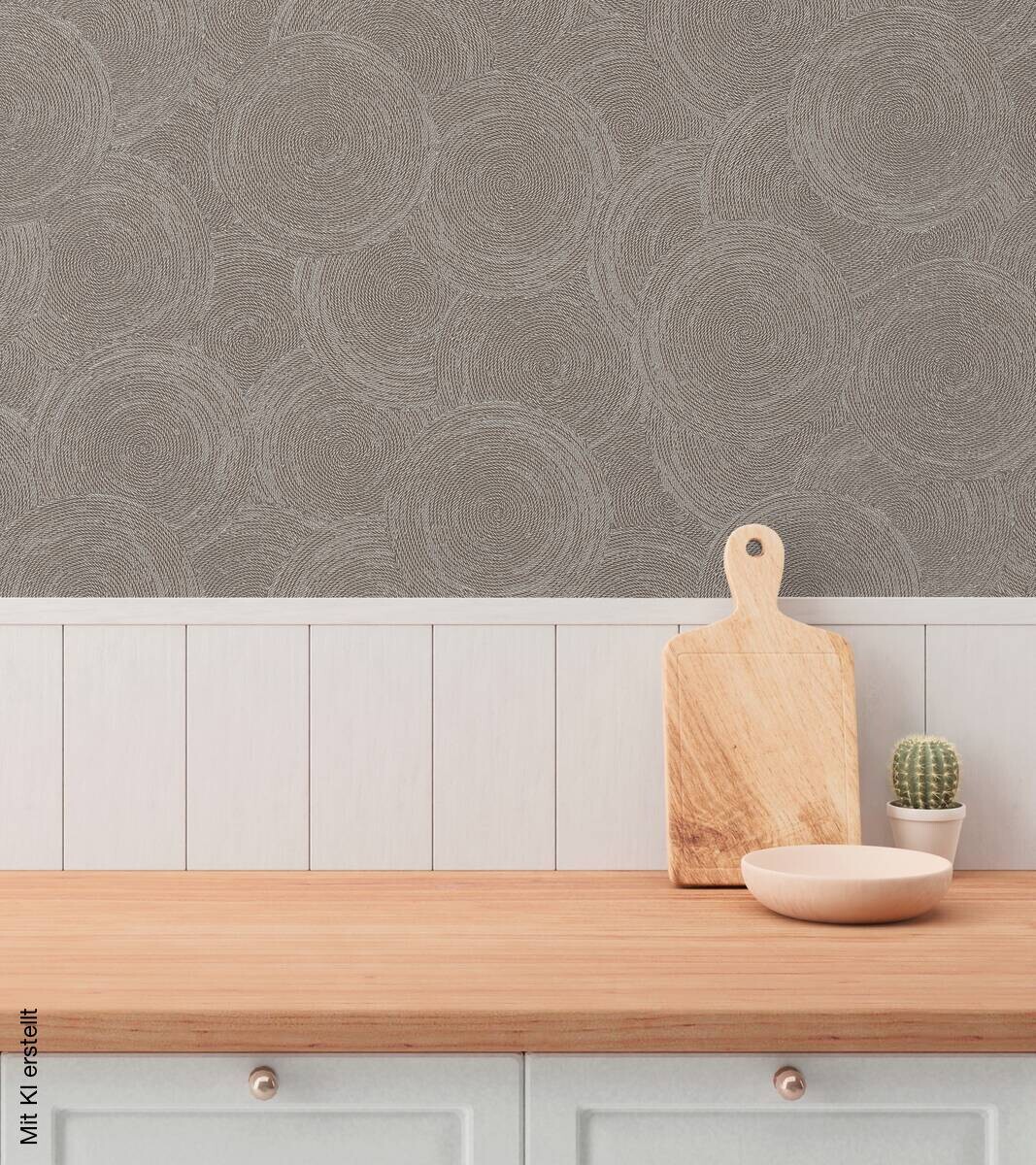 A.S.Creation Vliestapete grau braun beige B/H/D: ca. 53x1005x8,8 cm