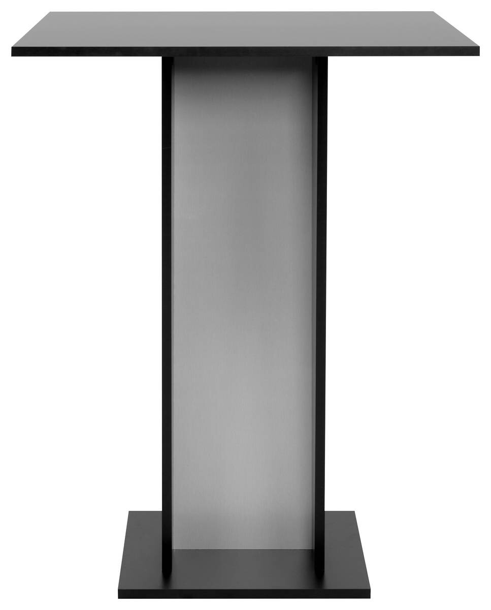 Bartisch Dallas schwarz Holzwerkstoff B/H/T: ca. 80x103x80 cm