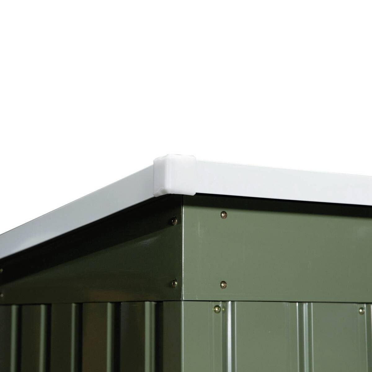 Outsunny Gartenschrank grün Stahl B/H/T: ca. 277x173x130 cm