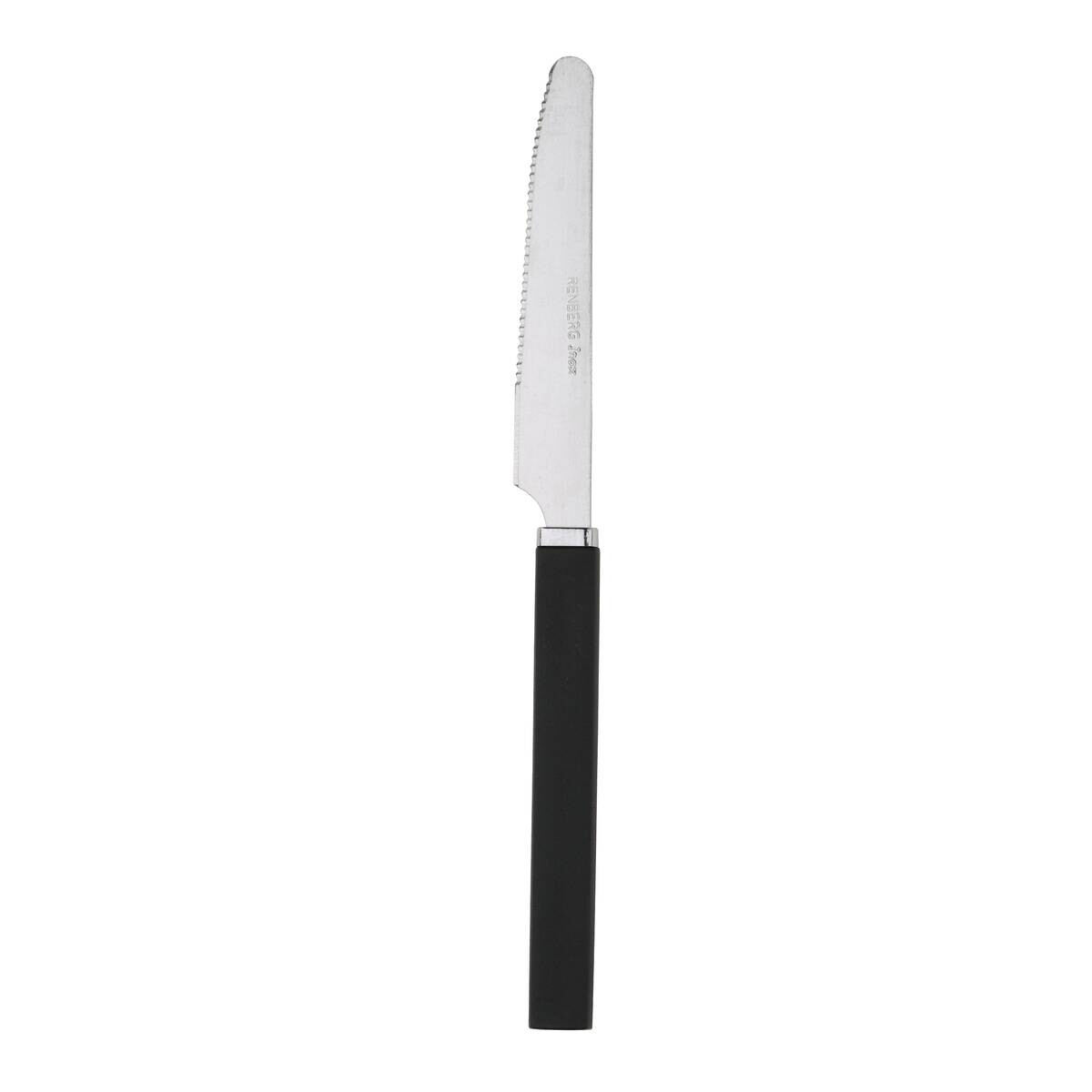 RENBERG Besteckset FUNNY BLACK schwarz Edelstahl 24 tlg.