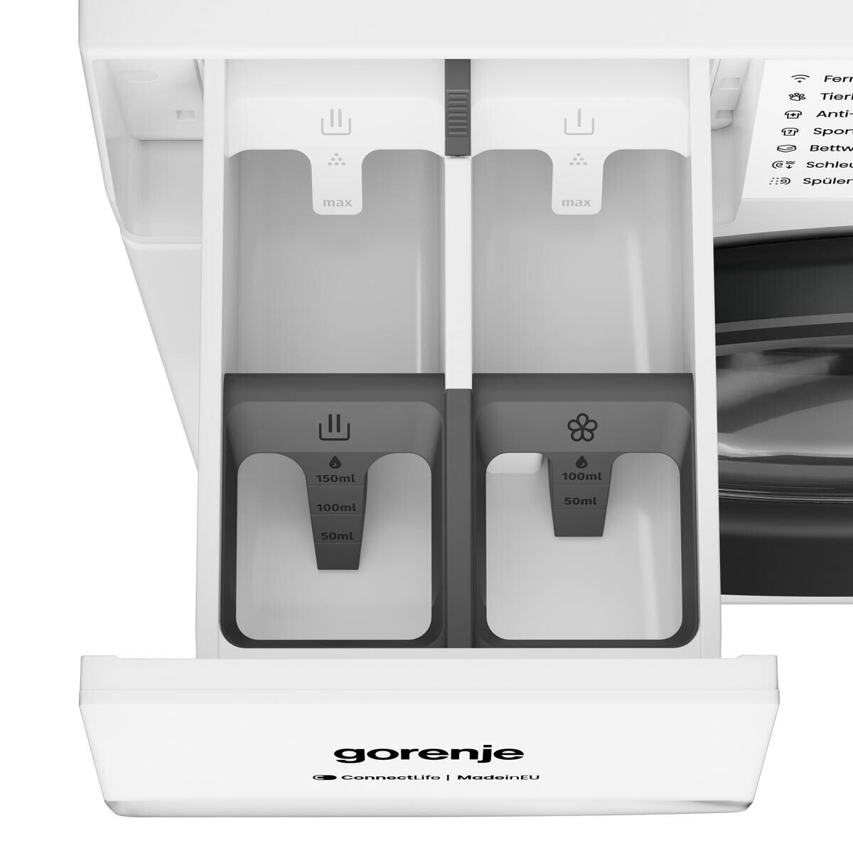 Gorenje Waschmaschine W5G486A2P1 weiß B/H/T: ca. 60x85x54 cm ca. 8 kg