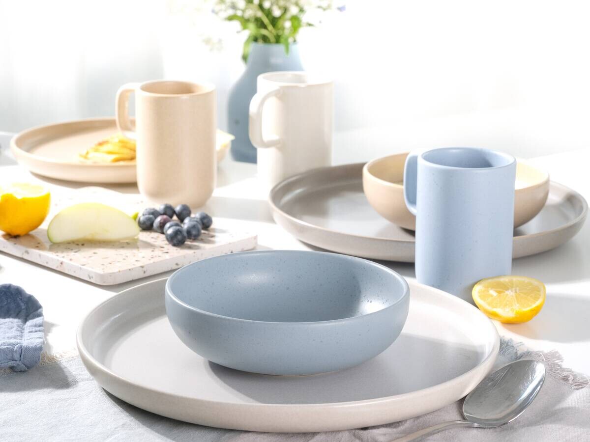 CreaTable Kombiservice Uno Nordic bunt Steinzeug 16 tlg.