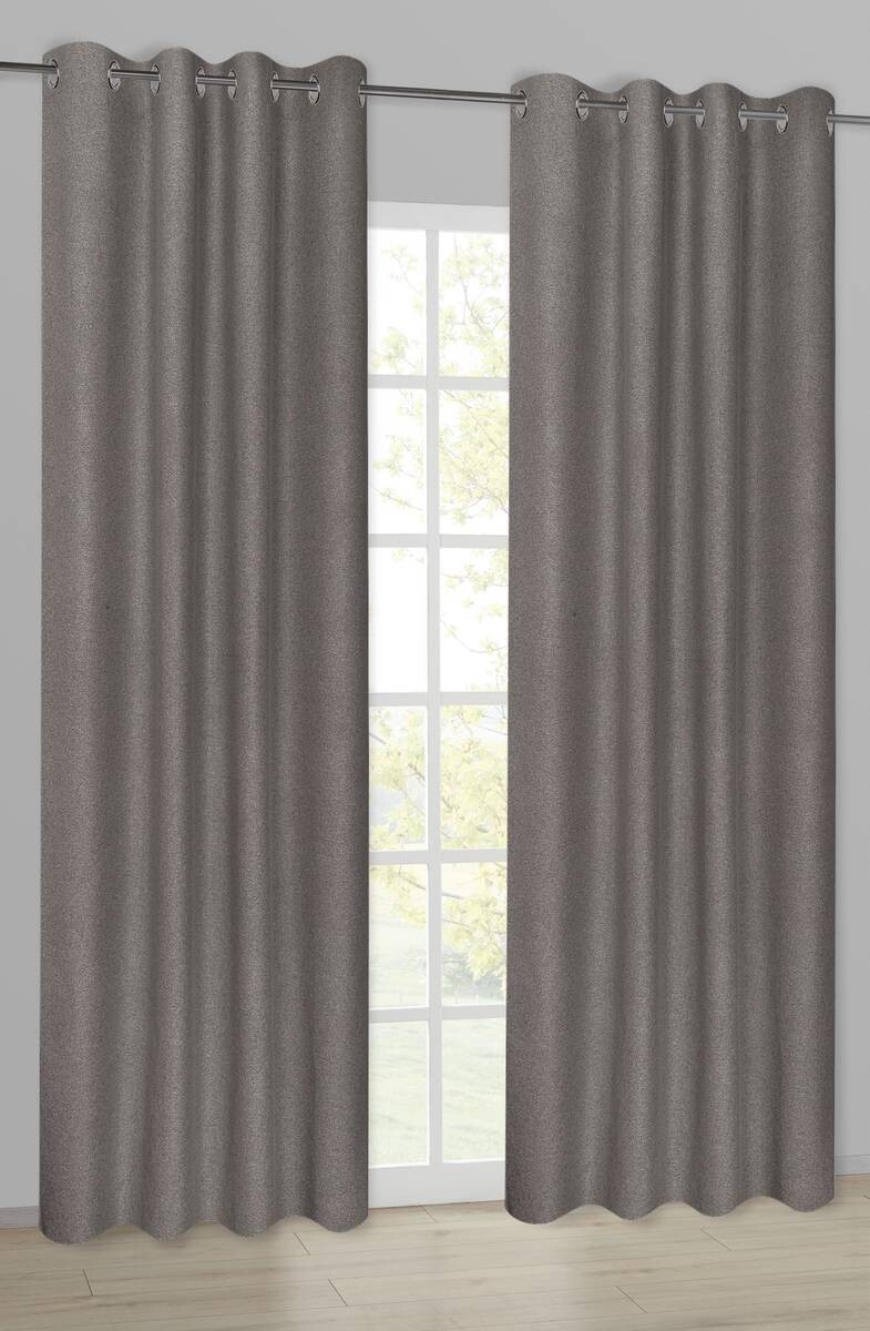 Happy Home Verdunklungsvorhang taupe B/L: ca. 140x245 cm