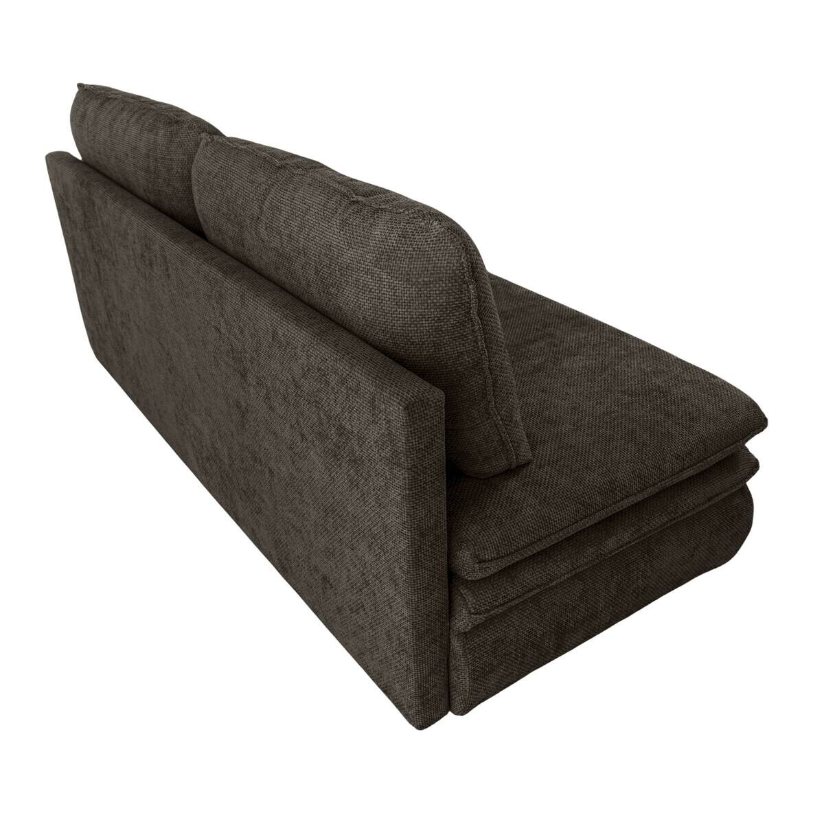 Schlafsofa Mocca Microfaser B/H/T: ca. 200x89x85 cm