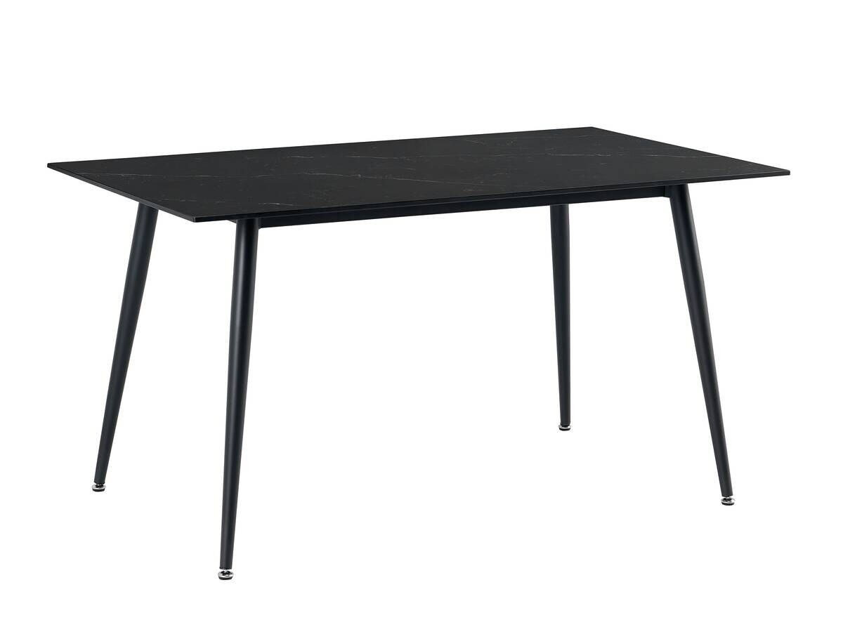 Tischgruppe Palma schwarz Steinzeug B/H/T: ca. 140x75x80 cm