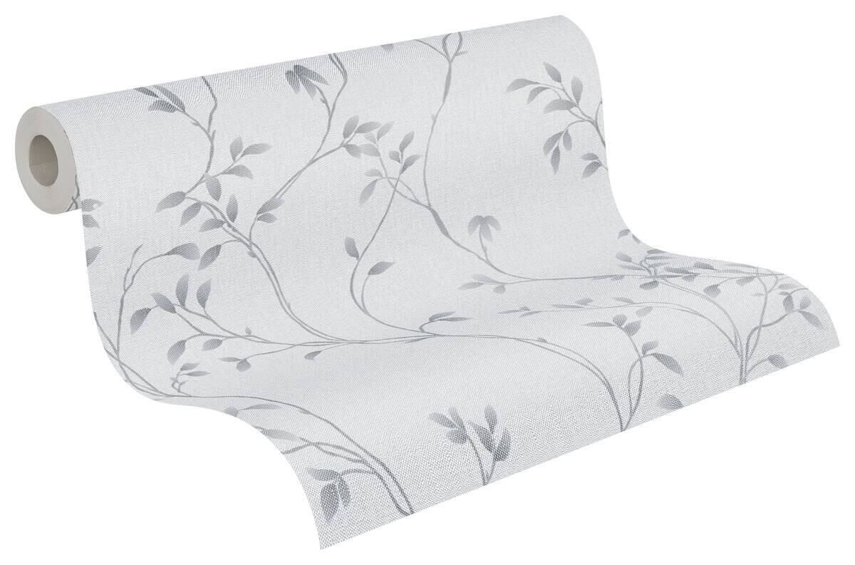 A.S.Creation Vliestapete hellgrau grau B/H/D: ca. 53x1005x8,8 cm