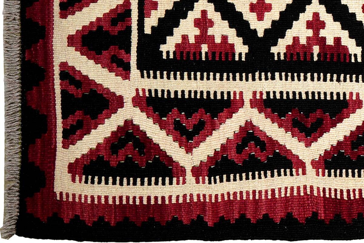 PersaTepp Teppich Kelim Gashgai bunt B/H/L: ca. 91x1x291 cm