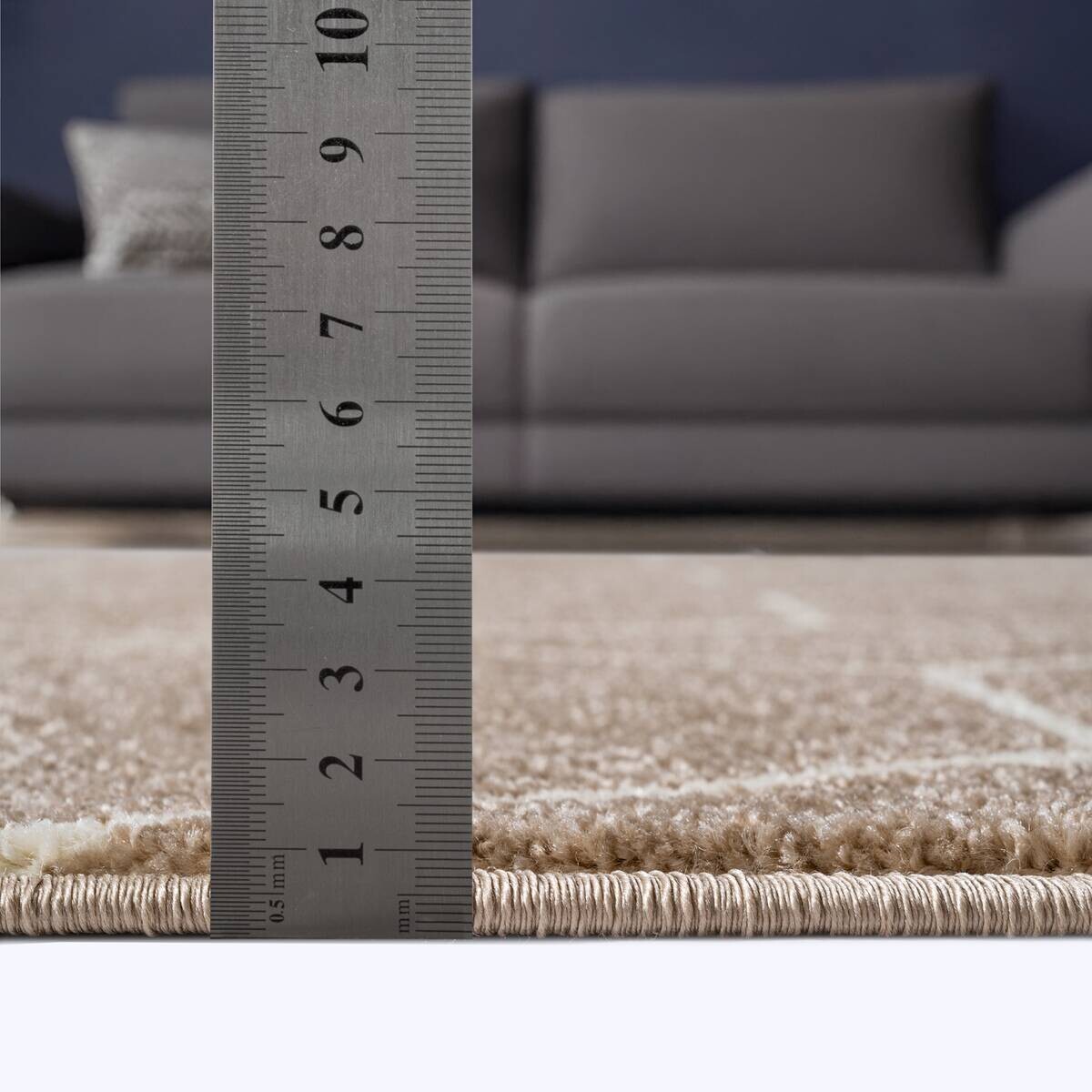 Sanat Teppich Trellis beige B/L: ca. 200x200 cm