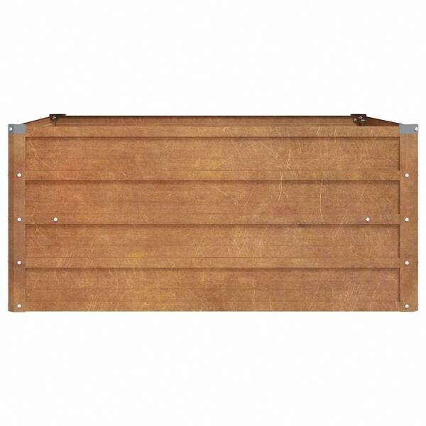 Hochbeet braun Stahl B/H/L: ca. 100x45x100 cm