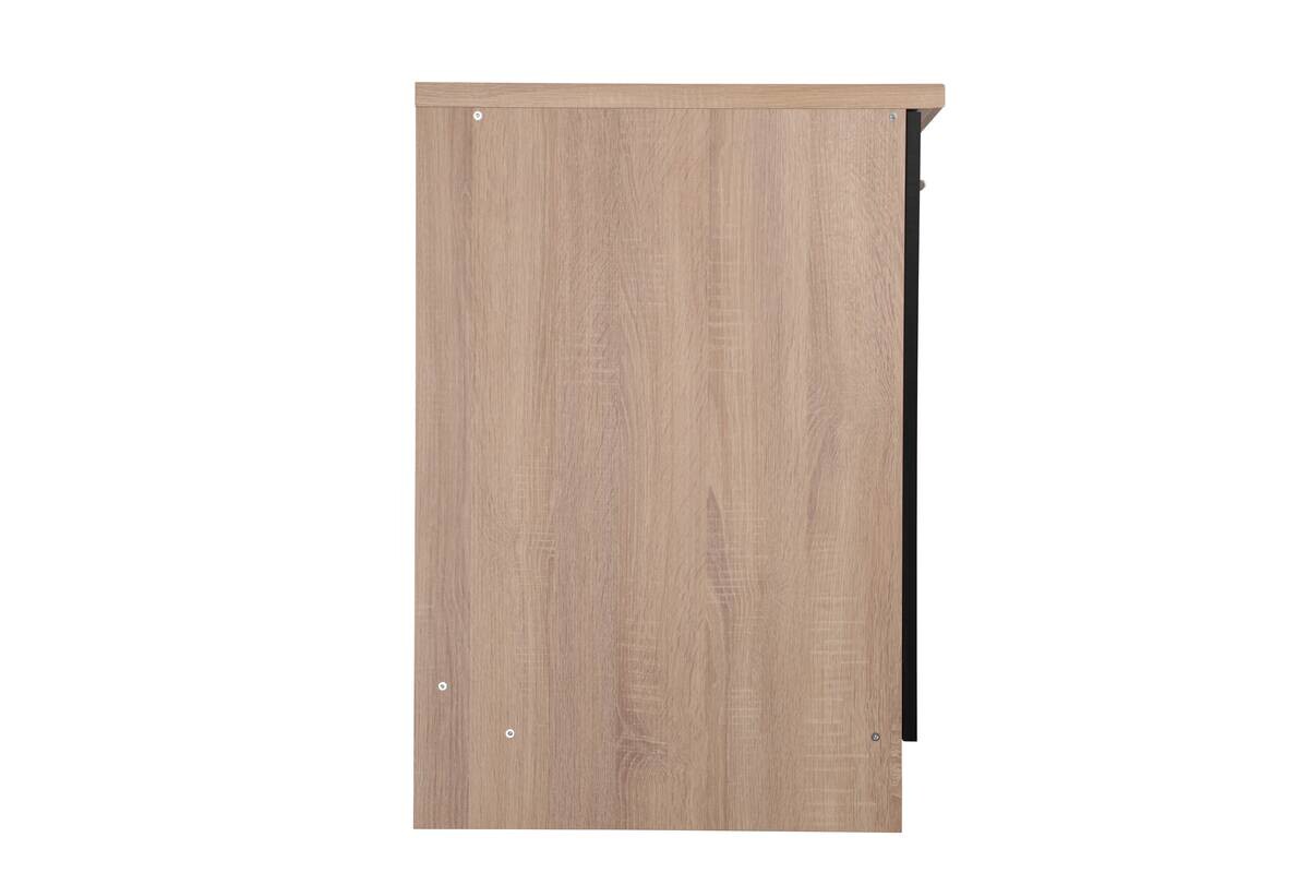 Spülenunterschrank Merle schwarz B/H/T: ca. 100x85x60 cm