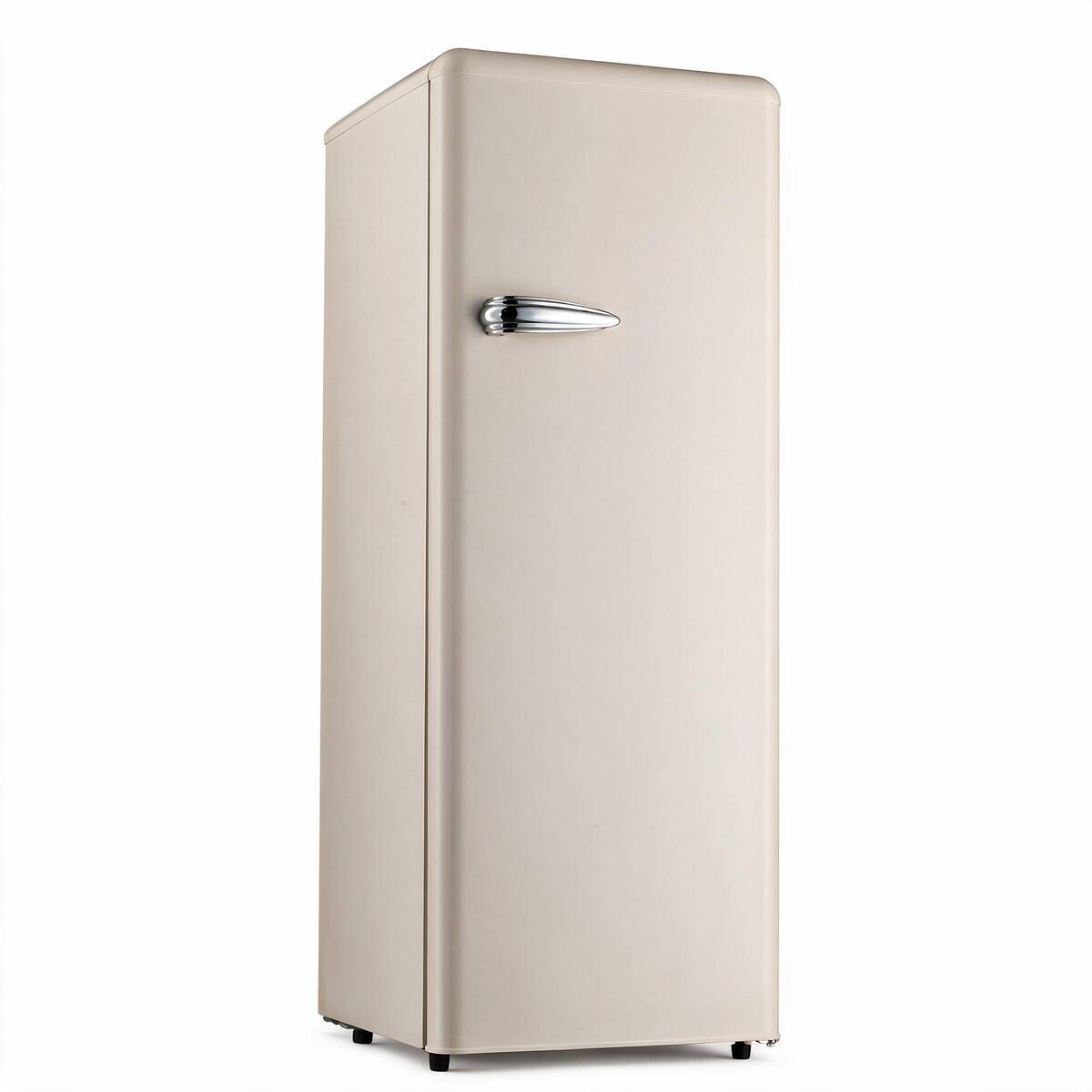 POCOline Retro Kühlschrank RKS146-238ECG EEK: E Spektrum: A bis G Kühlen: 238 40dB creme B/H/T: ca. 54,6x145,5x62,6 cm