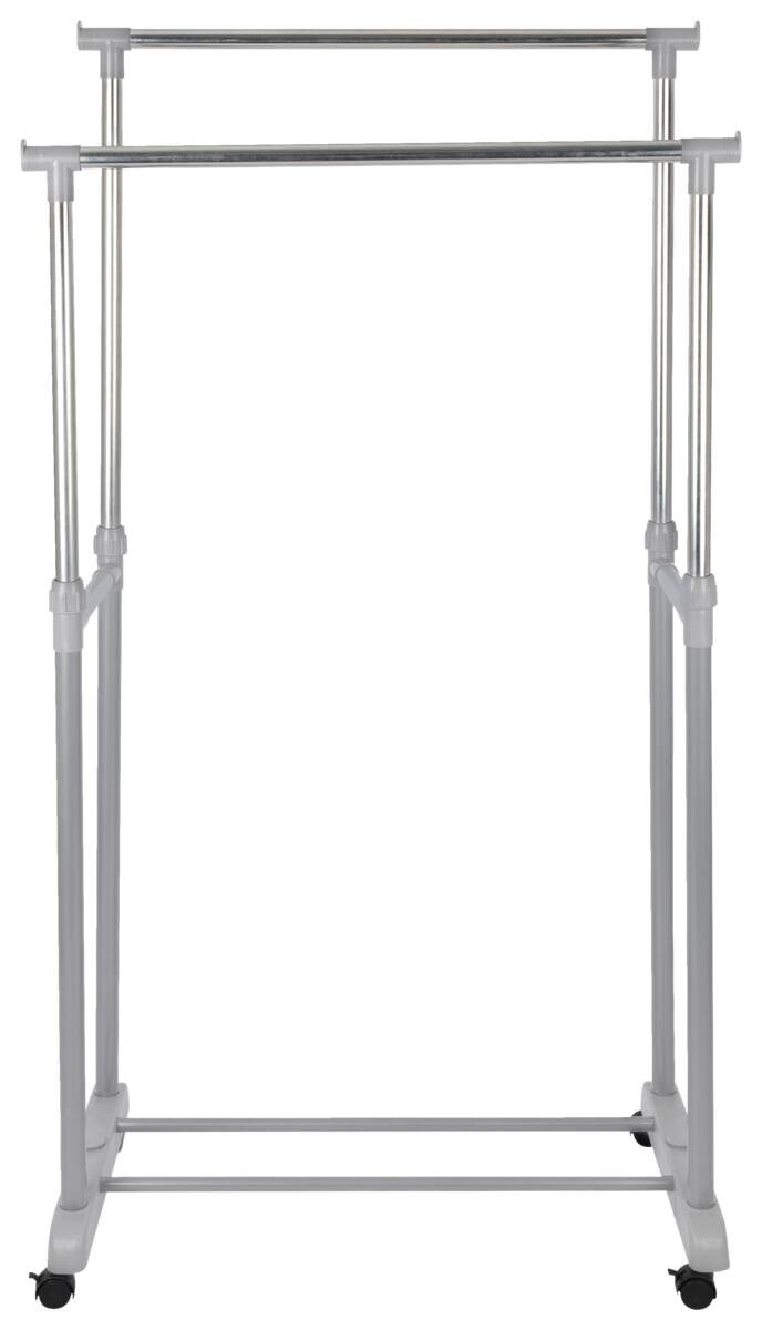 Garderobenwagen Chrom Stahl