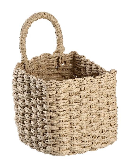 Zeller Aufbewahrungskorb-Set natur Papiergeflecht