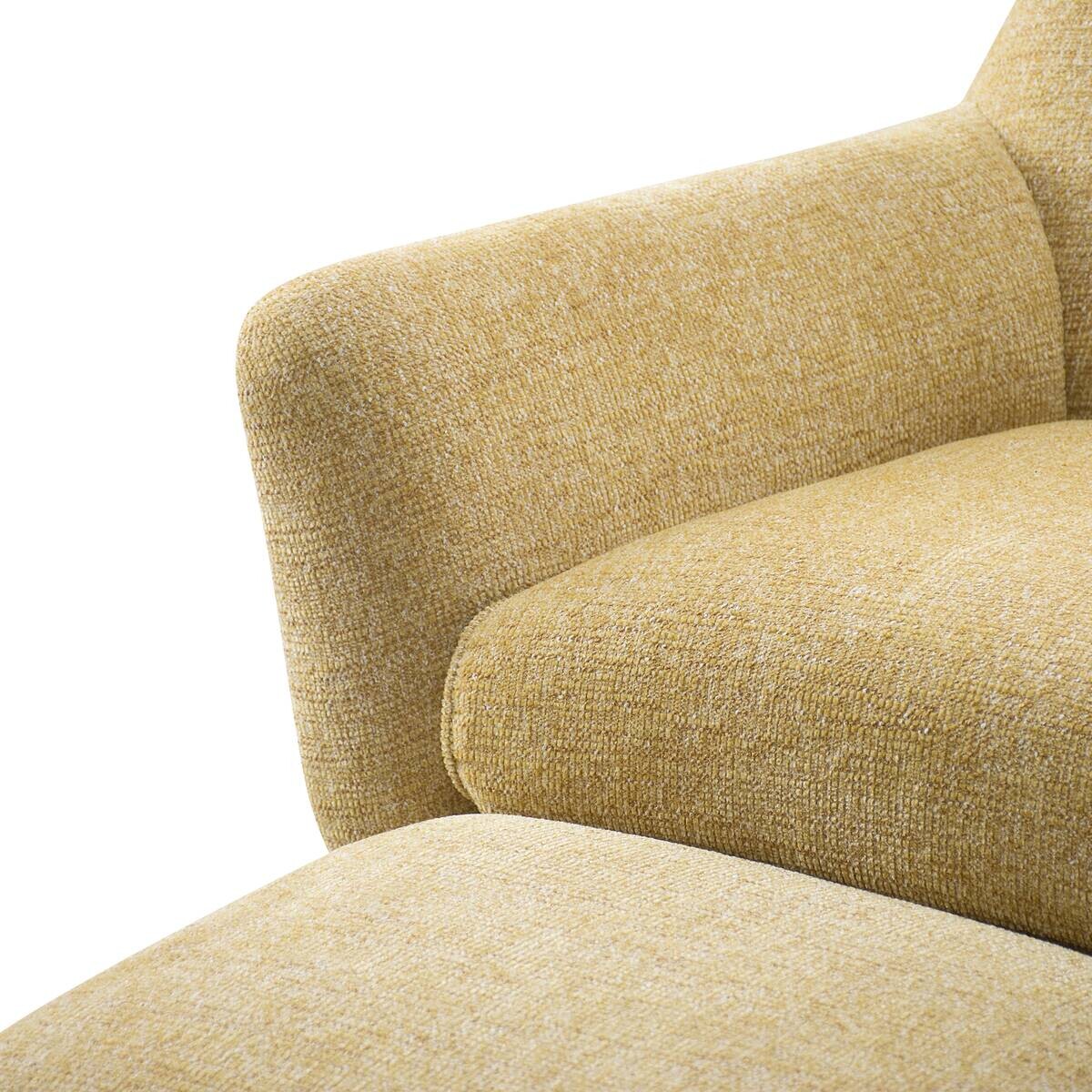 Sessel gelb Polyester B/H/T: ca. 90x112x80 cm