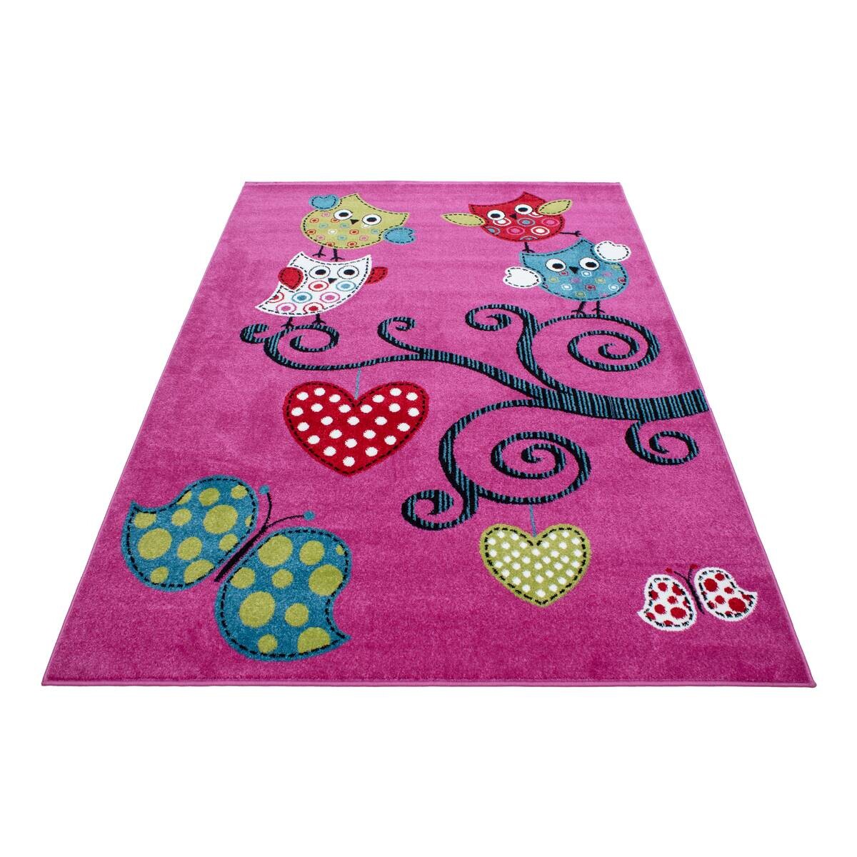 Ayyildiz Teppich KIDS violett B/L: ca. 140x200 cm