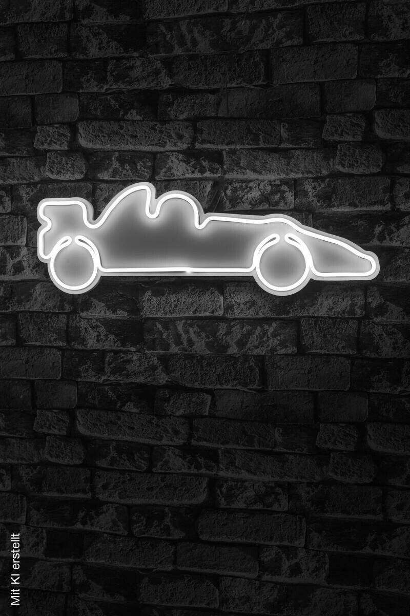 Opviq LED-Wandleuchte weiß PVC B/H/T/L: ca. 61x20x3x61 cm