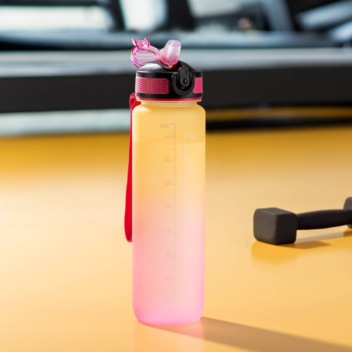 HI Trinkflasche rosa Kunststoff