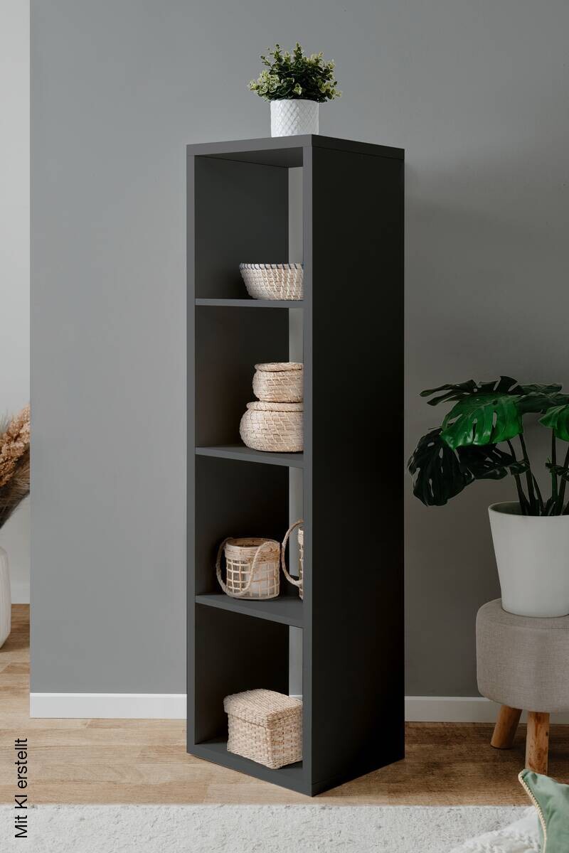 Regal Max anthrazit B/H/T: ca. 38x141x33 cm
