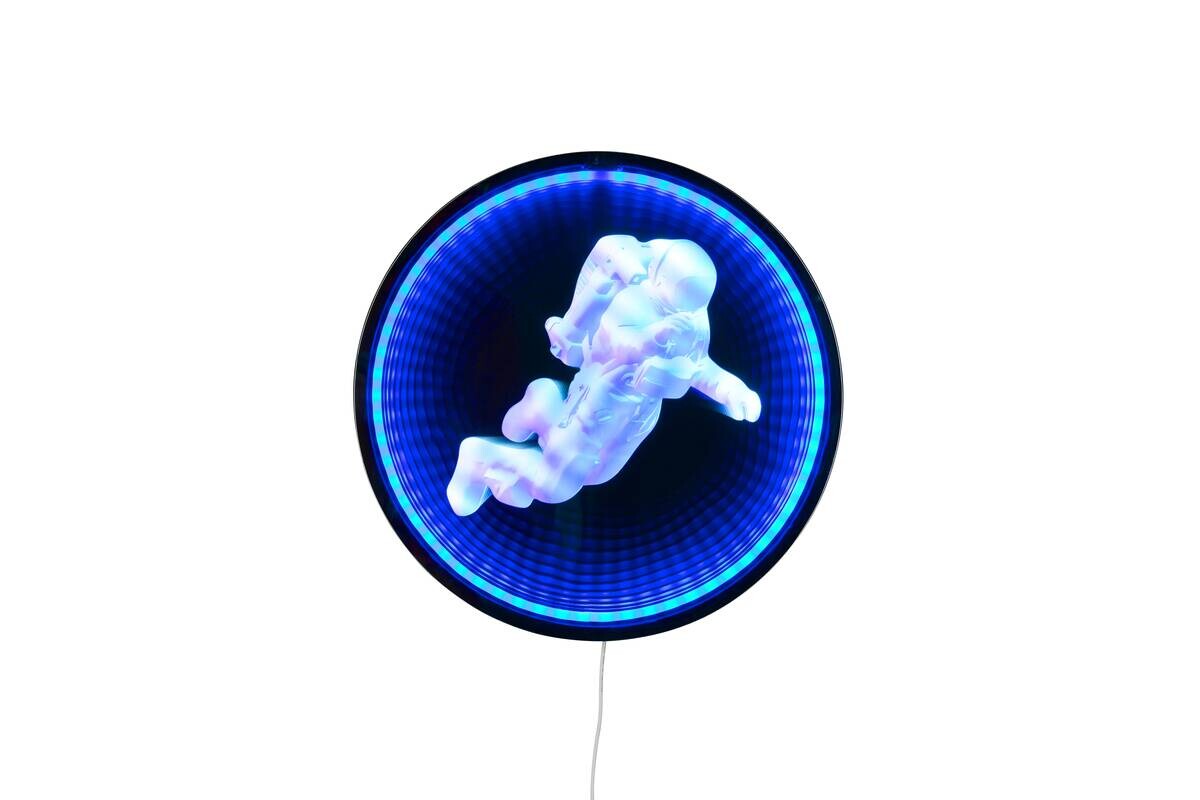 Reality LED-Wandleuchte Duke schwarz B/H: ca. 40x3 cm