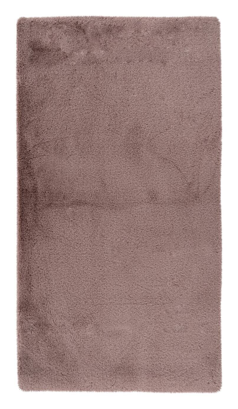 Kayoom Kurzflorteppich Badematte Rabbit Light 525 rosa B/H/L: ca. 70x2,4x130 cm