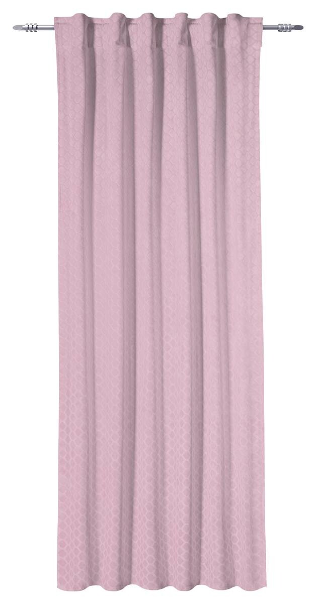 POCOline Verdunklungsvorhang Pia silber B/L: ca. 140x245 cm