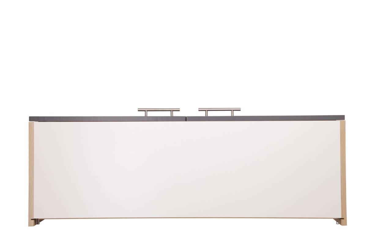 Hängeschrank Merle grau B/H/T: ca. 100x56x35 cm