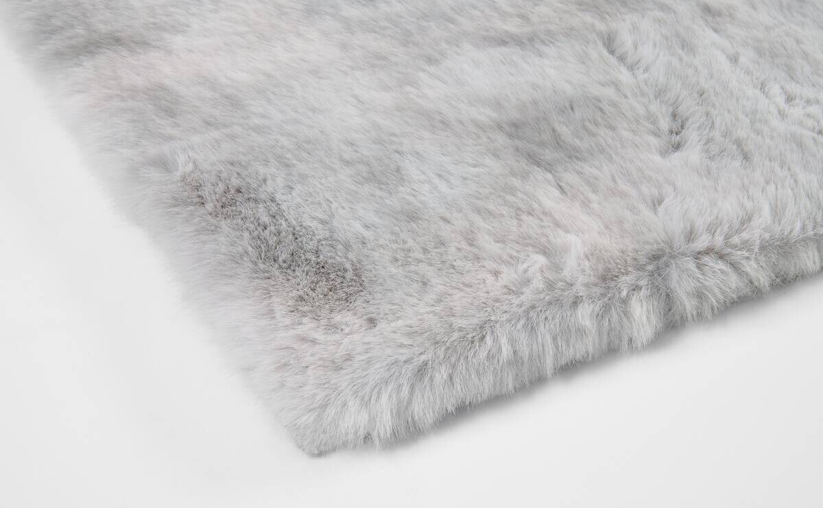 Fellimitat Moyo Batik silber B/L: ca. 160x230 cm