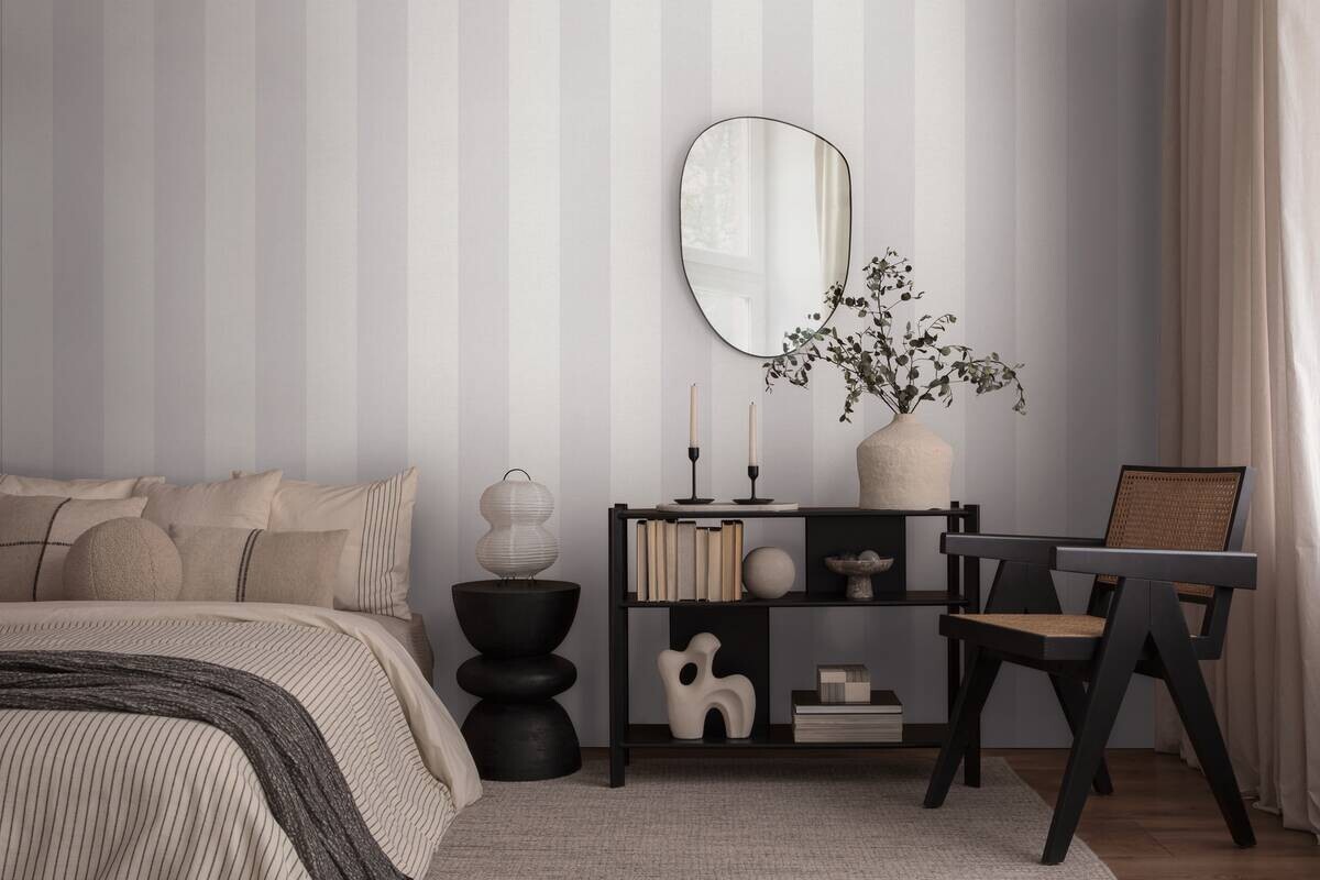 A.S.Creation Vliestapete weiß B/H/D: ca. 53x1005x9,8 cm