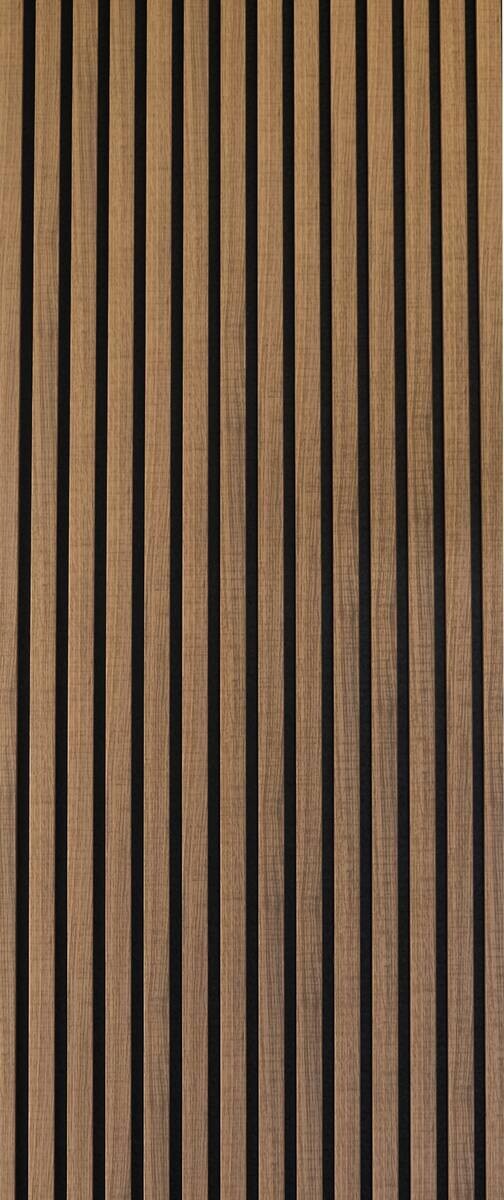 Wand- und Akustikpaneel Eiche Toscana L/B/H: ca. 240x56,1x1,9 cm pro Stück