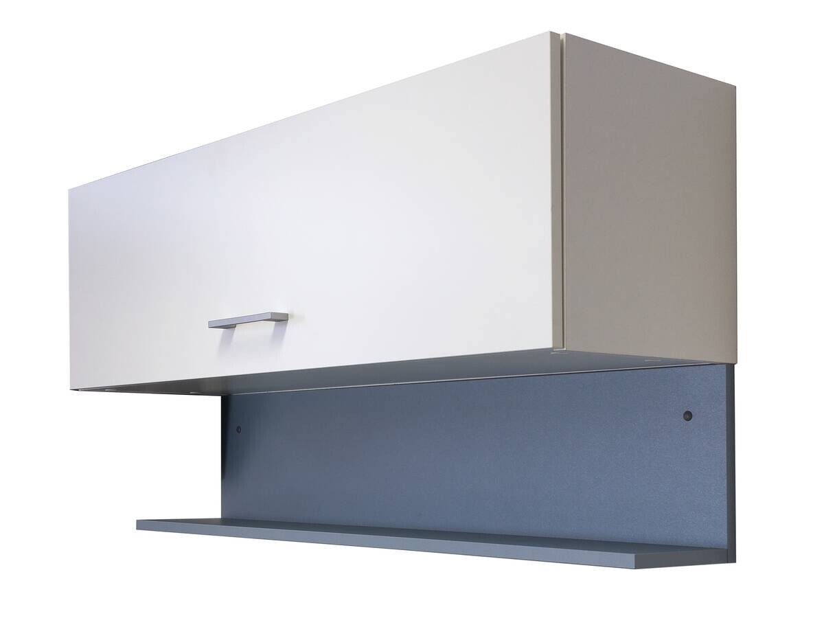 Flex-Well Hängeschrank Lucca weiß matt B/H/T: ca. 100x32x32 cm