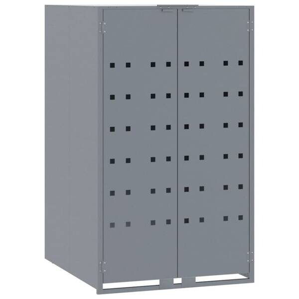 vidaXL Mülltonnenbox grau B/H/T: ca. 207x117x79 cm