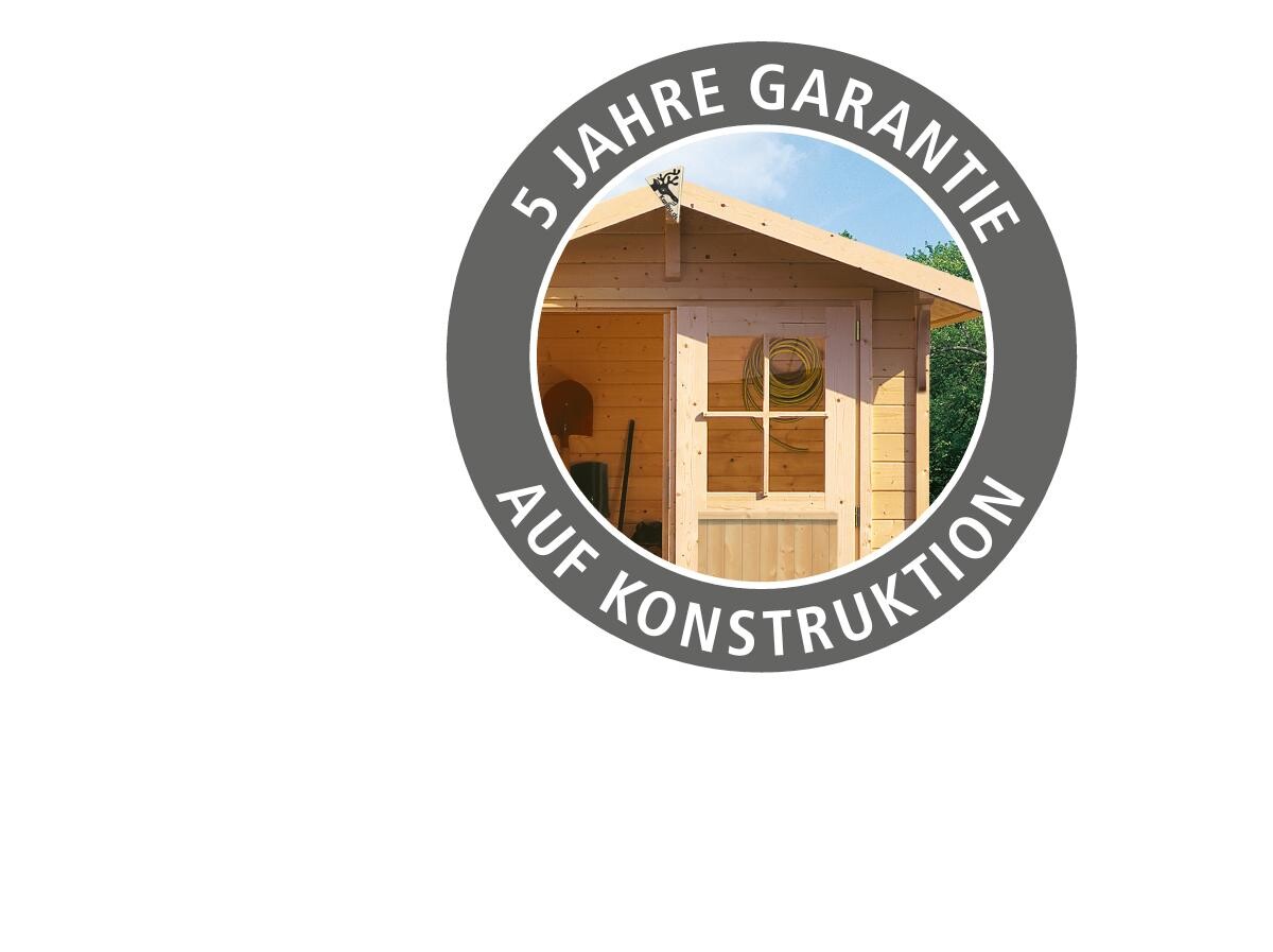 Karibu Metallbox Kailua 2 grau Metall B/H/T: ca. 160x71x79 cm