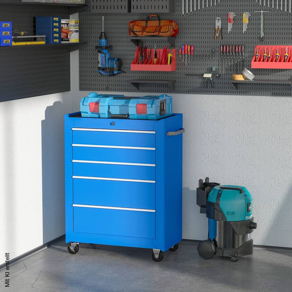 Werkstattwagen B/H/T: ca. 61,5x82,5x33 cm
