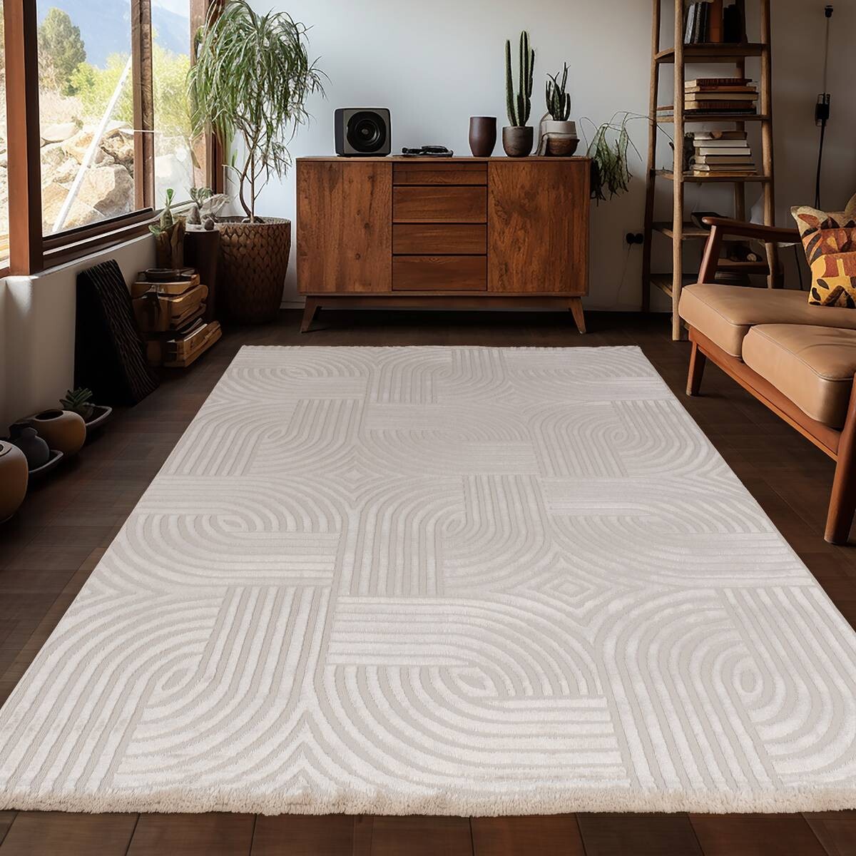 Ayyildiz Teppich SAHARA beige B/L: ca. 140x200 cm