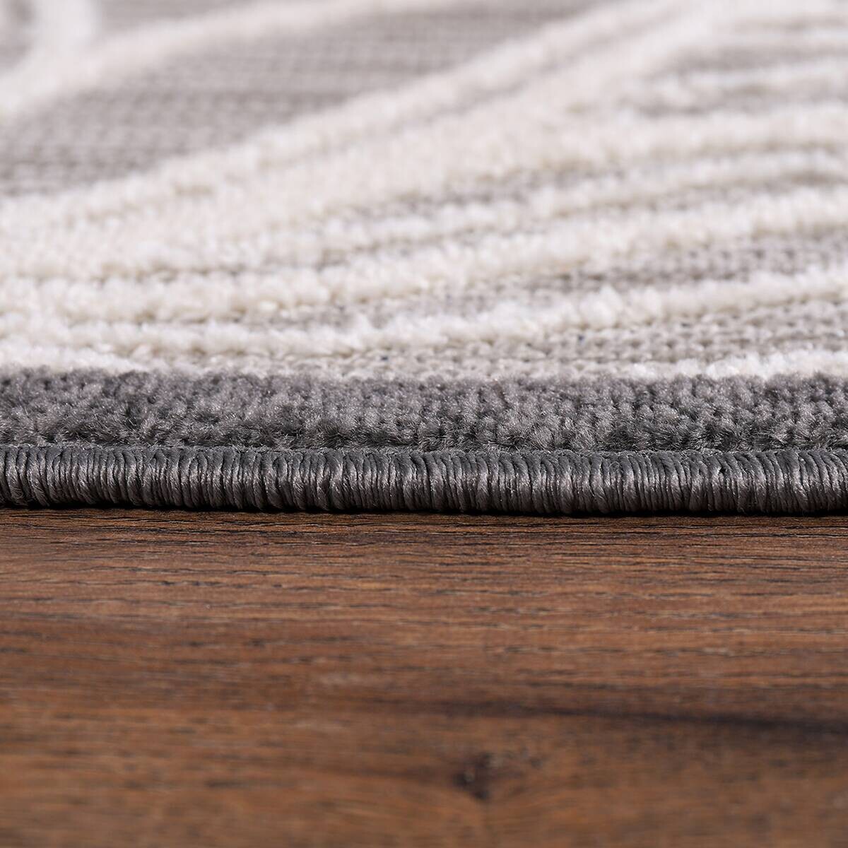 Sanat Outdoorteppich FLORAL grau B/L: ca. 200x290 cm