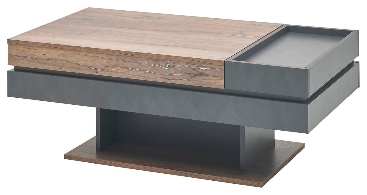 Couchtisch Kathi Eiche Matera Nachbildung B/H/T: ca. 110x43x60 cm