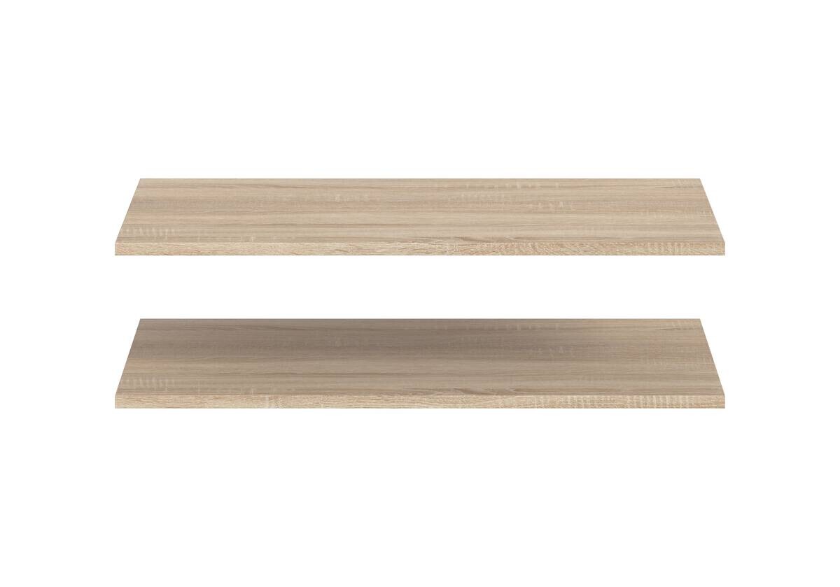 Einlegeböden-Set ZUBEHÖR 2er Eiche Sonoma B/H/T: ca. 77x2x48 cm