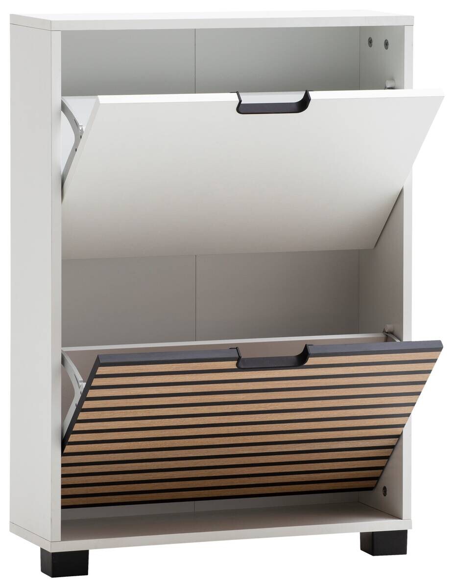 Schuhkipper Ryker weiß matt B/H/T: ca. 59,8x85,2x19,5 cm