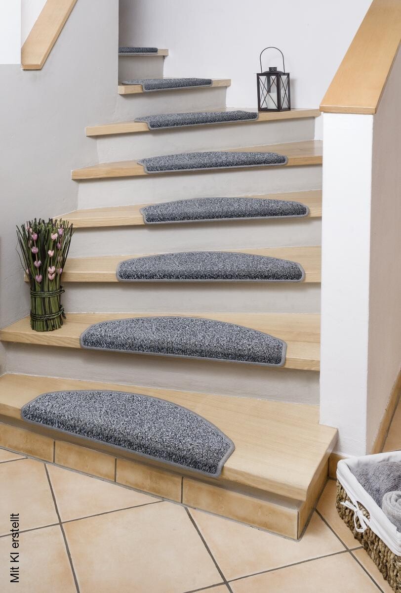 Stufenmatte Mount Twist grau B/L: ca. 28x65 cm
