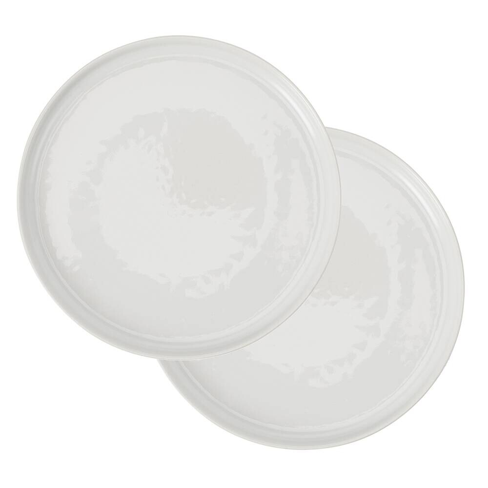 Berndorf Beilagentellerset weiß Porzellan B/H/L: ca. 20x2,3x20 cm