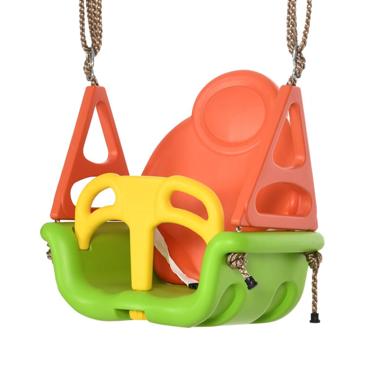 Outsunny Schaukel orange B/H/L: ca. 34x48x180 cm